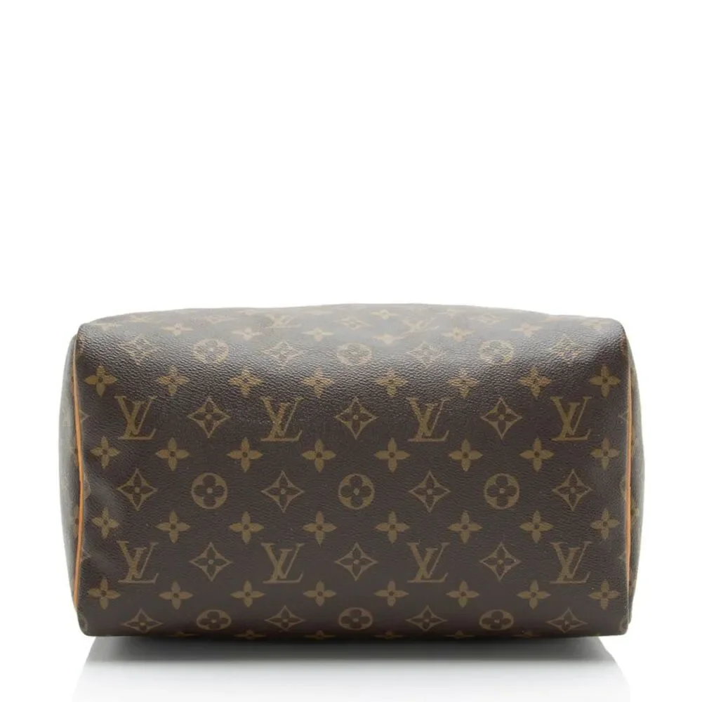 Louis Vuitton Monogram Canvas Speedy 30 Satchel - Picture 4 of 16